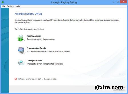 Auslogics Registry Defrag v8.1.0.0 Portable