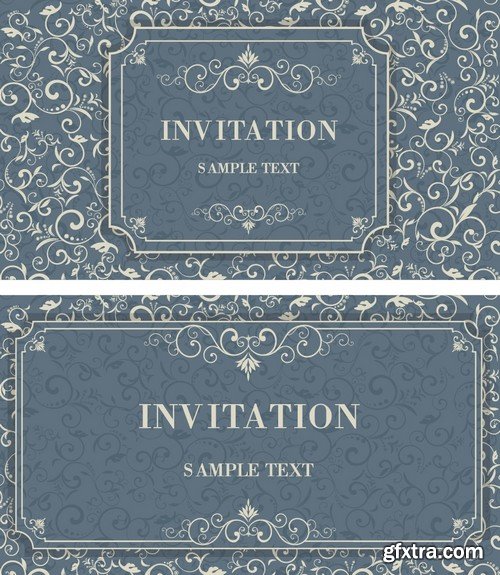 Stock Vectors - Wedding Invitation, 25xEPS