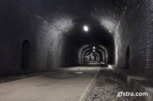 Stock Photos - Tunnel, 25xJPG