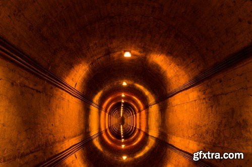 Stock Photos - Tunnel, 25xJPG