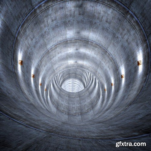 Stock Photos - Tunnel, 25xJPG