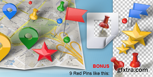 Videohive - Map Generator with Real 3D Markers 4453667