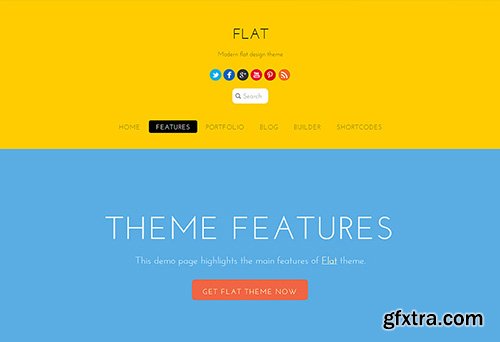 Themify - Flat v2.0.9 - WordPress Theme