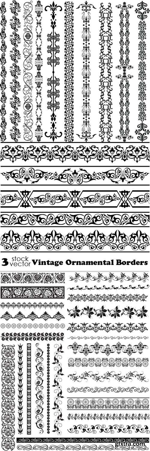 Vectors - Vintage Ornamental Borders