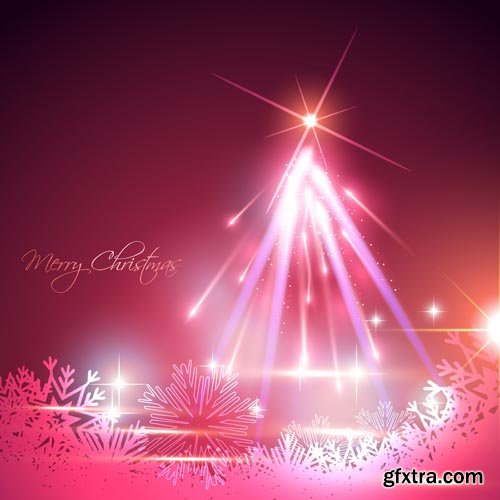 Stock Vectors - Christmas tree. 25xEPS