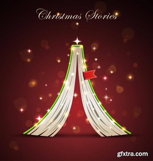 Stock Vectors - Christmas tree. 25xEPS