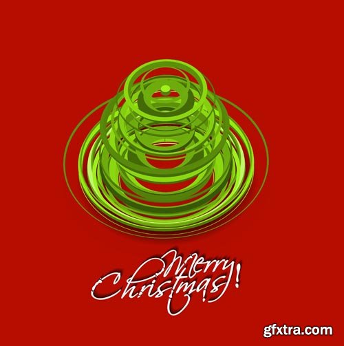 Stock Vectors - Christmas tree. 25xEPS