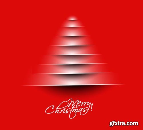 Stock Vectors - Christmas tree. 25xEPS