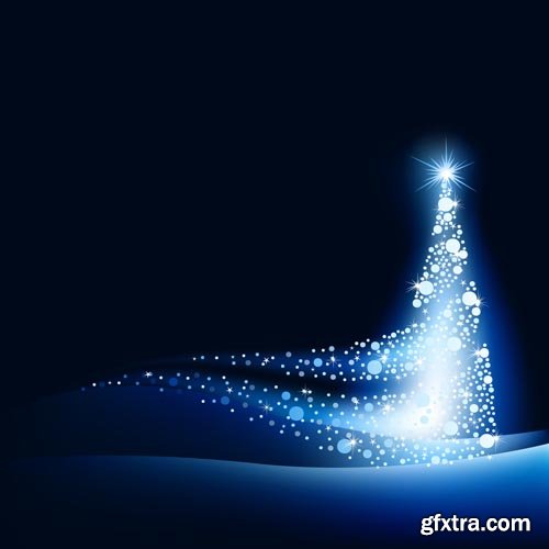 Stock Vectors - Christmas tree. 25xEPS