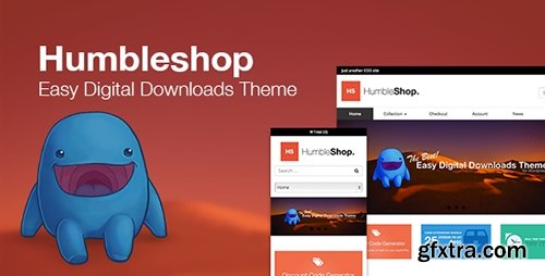 ThemeForest - Humbleshop v1.2.1 - Minimal Easy Digital Downloads Theme