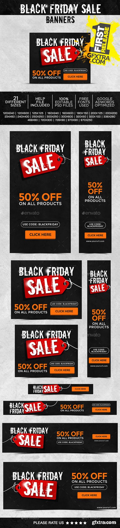 GraphicRiver - Black Friday Sale Banners 9541601