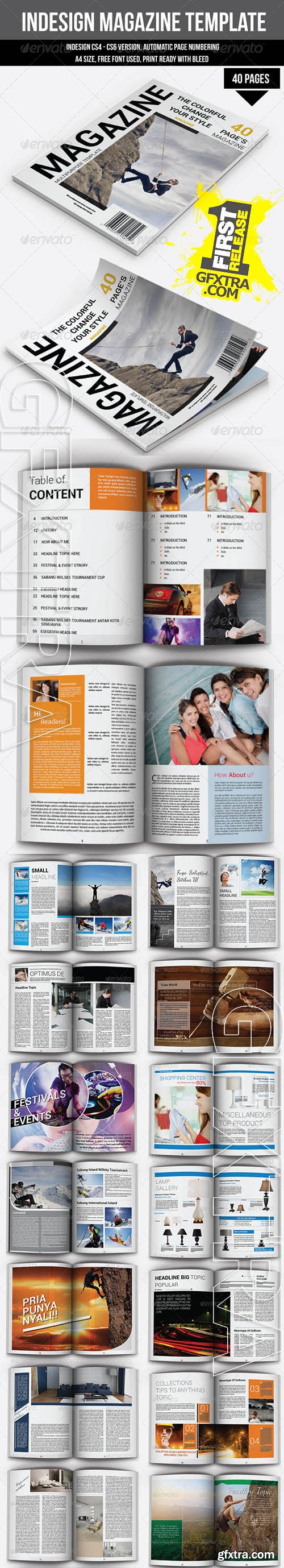 A4 Magazine Template - GraphicRiver 6770058