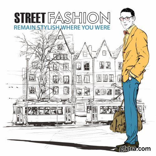 Street Fashion Vector Pack 1