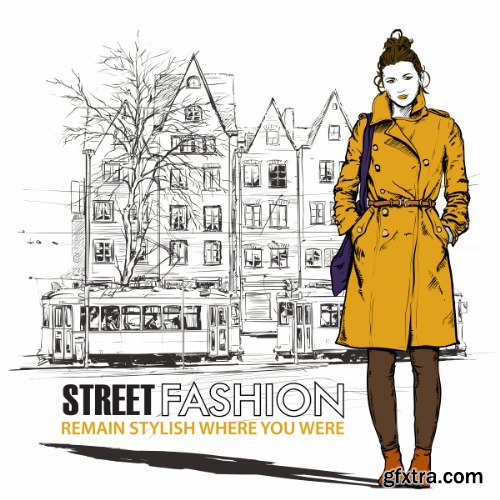 Street Fashion Vector Pack 1