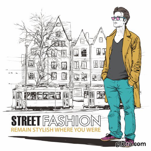 Street Fashion Vector Pack 1