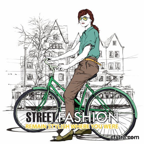 Street Fashion Vector Pack 1