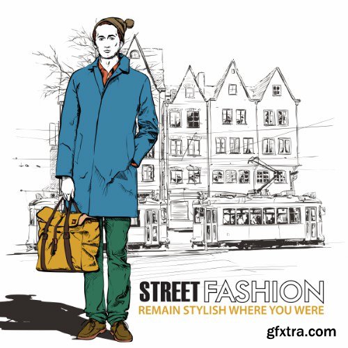 Street Fashion Vector Pack 1