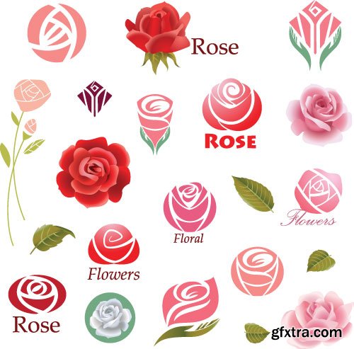 Flower Logos 25xEPS