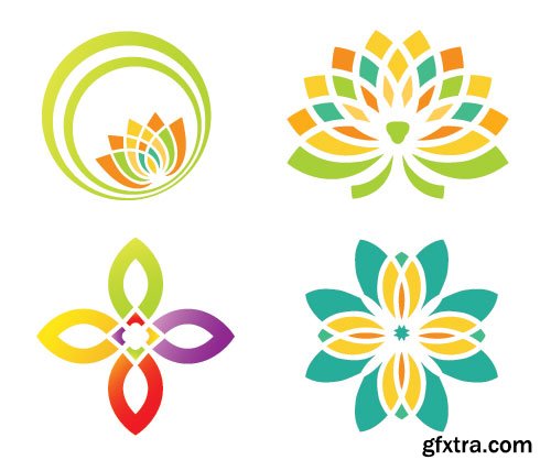 Flower Logos 25xEPS