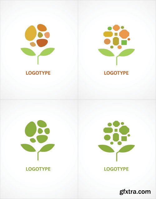 Flower Logos 25xEPS