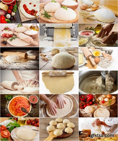 Сollection of dough products 25 UHQ Jpeg