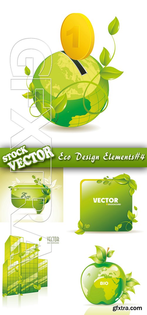 Stock Vector - Eco Design Elements#4