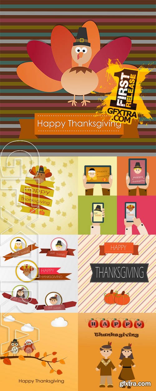 Vector - Happy Thanksgiving