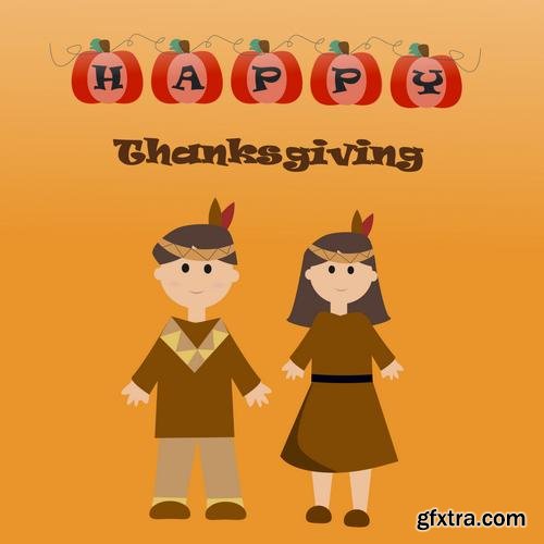 Vector - Happy Thanksgiving