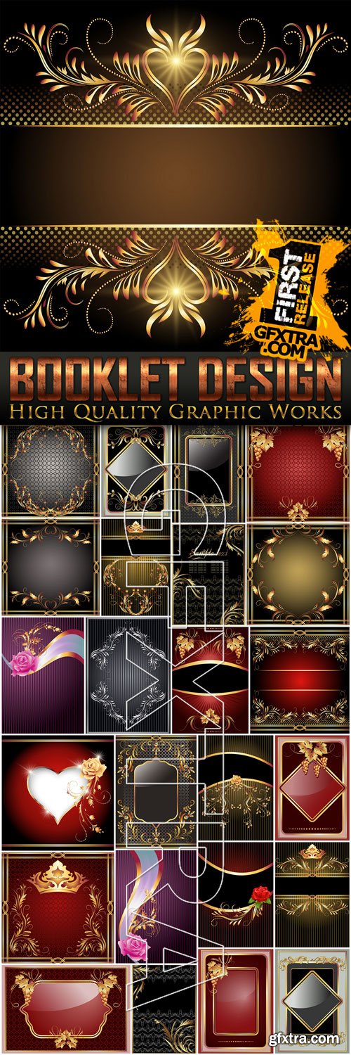 Booklet Design, 25 EPS