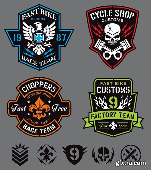 Collection of sports logos 25 Eps