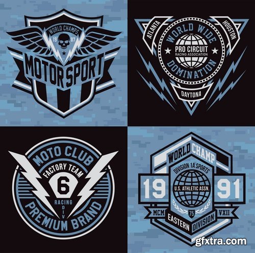 Collection of sports logos 25 Eps