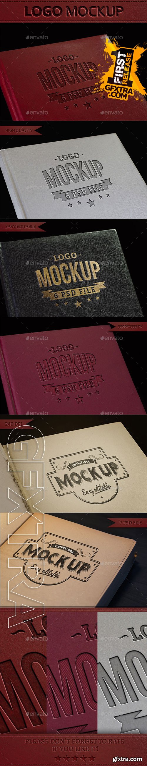 GraphicRiver - Logo Mockup -Pressed Leather 9440421