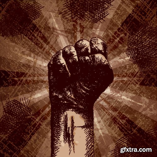 Raised Fist - Fight for Your Rights 50xEPS