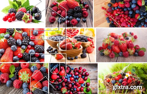 Stock Photos - Berries, 25xJPG