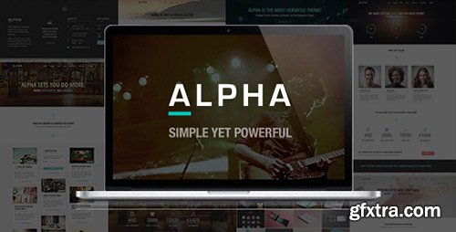 ThemeForest - Alpha - Ultra Responsive Multi Purpose HTML Theme - RIP