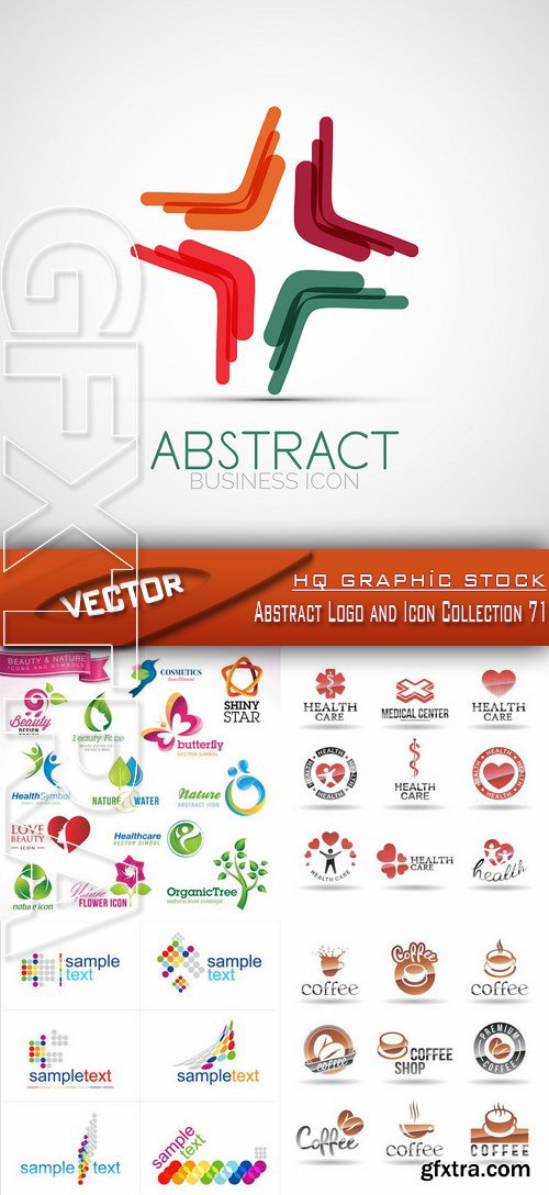 Stock Vector - Abstract Logo and Icon Collection 71