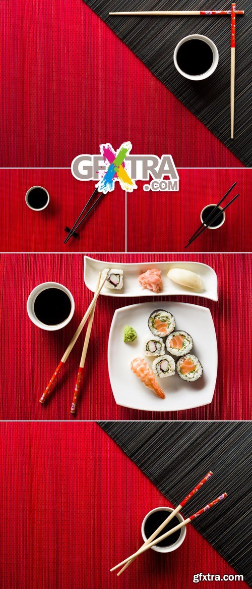 Stock Photo - Japanese Table Set