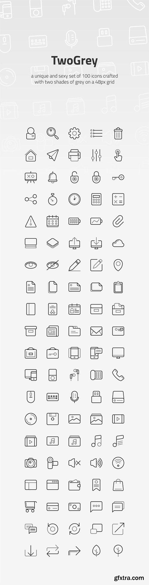 AI, EPS Vector Web Icons - TwoGrey (November 2014)