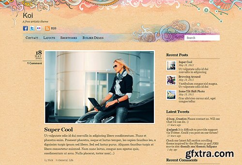 Themify - Koi v1.5.1 - WordPress Theme