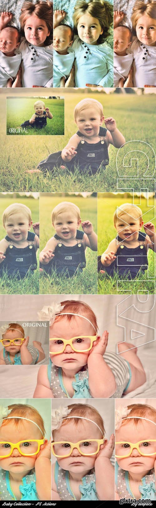 Baby Collection - 150 PS Actions - Creativemarket 104531