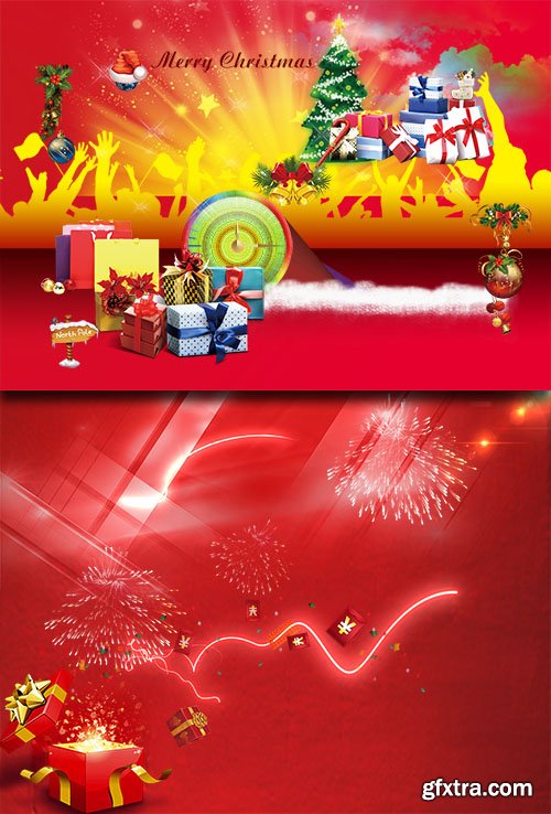 PSD Source - Christmas and New Year 2015 vol.21