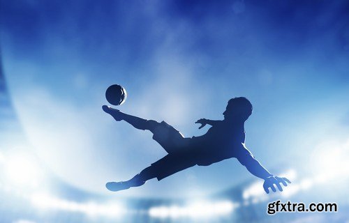 Stock Photos - Football soccer 10, 25xJPG