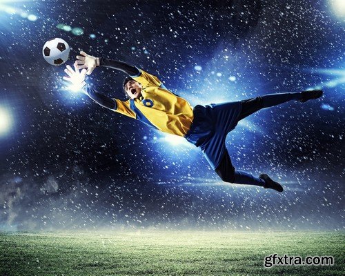 Stock Photos - Football soccer 10, 25xJPG