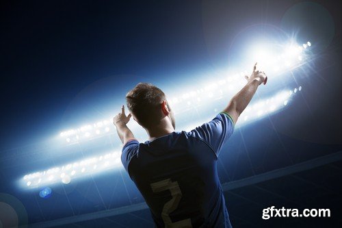 Stock Photos - Football soccer 10, 25xJPG