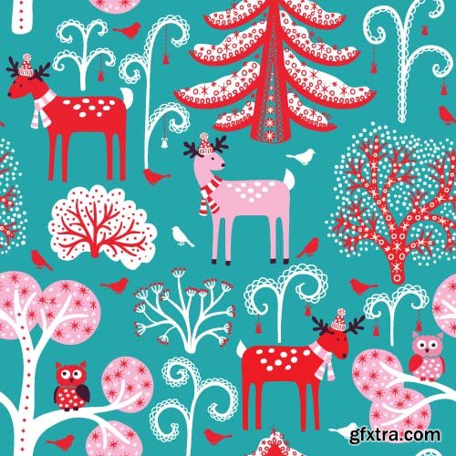 Christmas Vector Cards Templates - 25x EPS