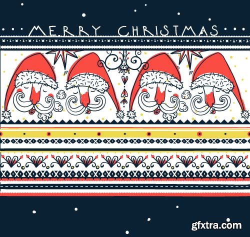 Christmas Vector Cards Templates - 25x EPS