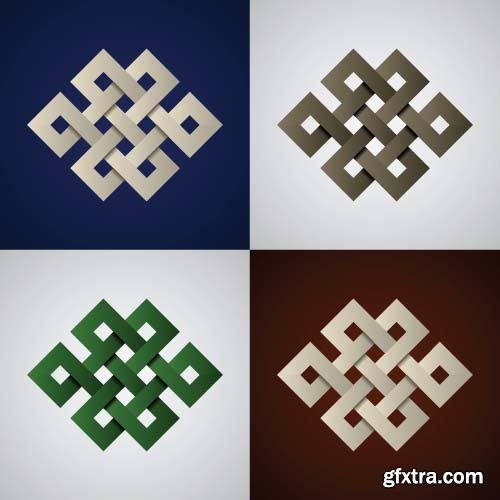 Vector Knots Collection - 25x EPS