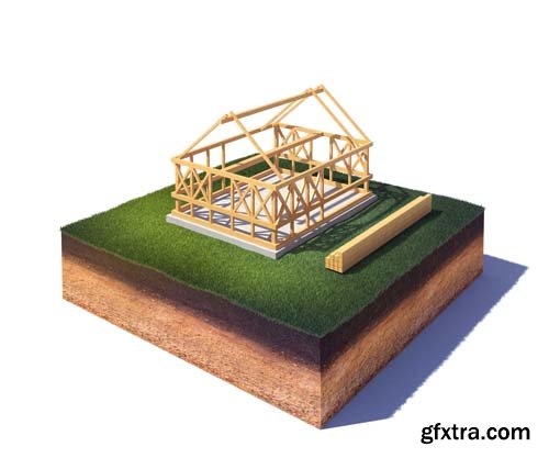 3D Isometri Design Elements - 25x JPEG