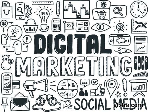 Digital Marketing Concepts - 26x EPS
