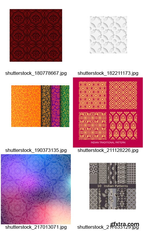 Amazing SS - Indian Patterns, 25xEPS